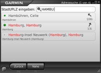 Garmin Mobile PC - Test Vergleich Screenshot