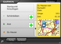 Garmin Mobile PC - Test Vergleich Screenshot