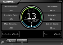 Garmin Mobile PC - Test Vergleich Screenshot