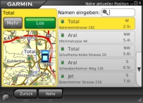 Garmin Mobile PC - Test Vergleich Screenshot