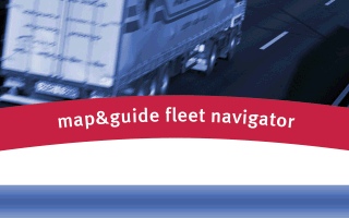 map&guide fleetnavigator POI Warnung Sprachausgabe Import